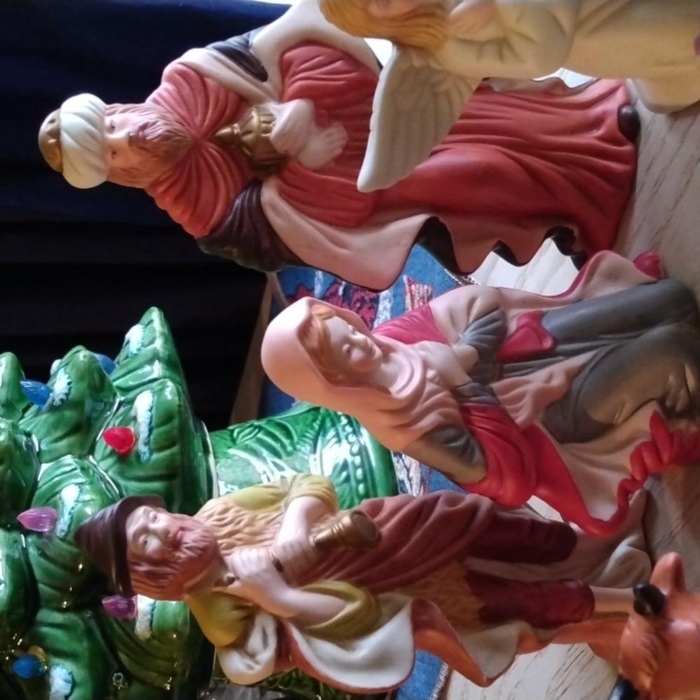 Nativity Hand painted
